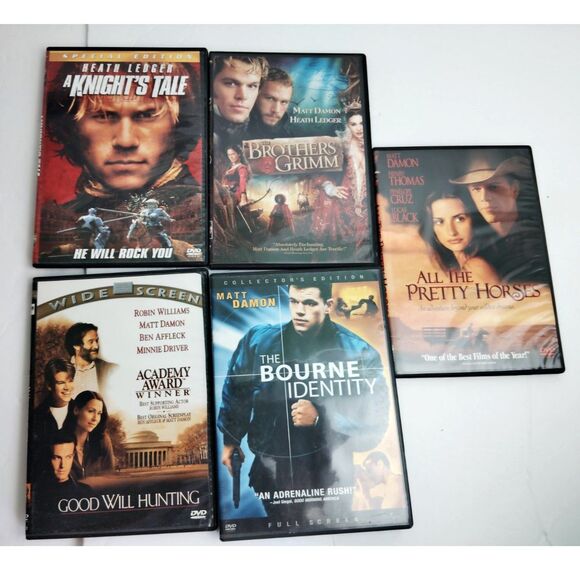 Matt Damon Movie Films in DVDs Lot of 5 - Picture 2 of 6